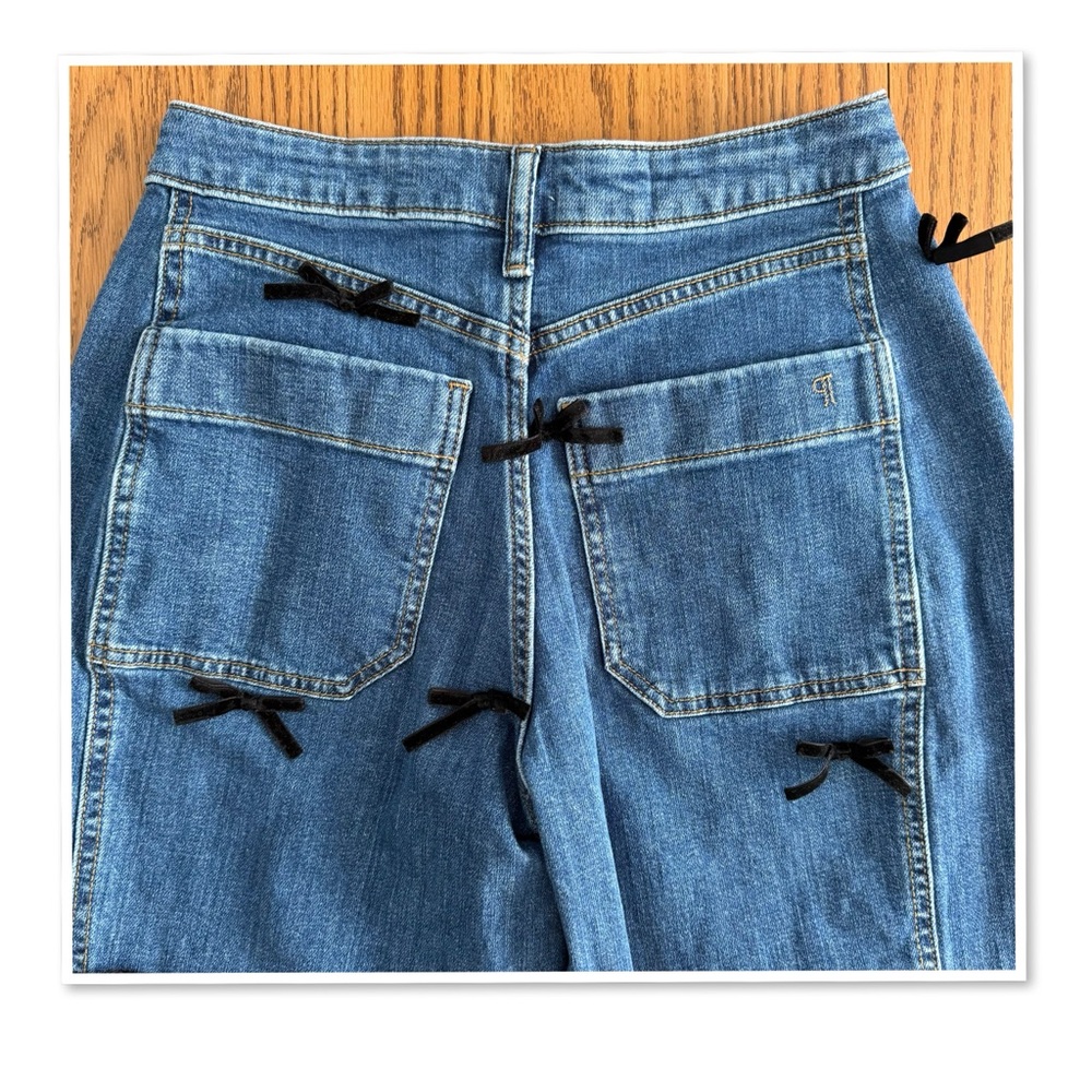 Pilcro The Kenna Heritage Barrel Jeans - Bow Edition - Picture 9 of 15
